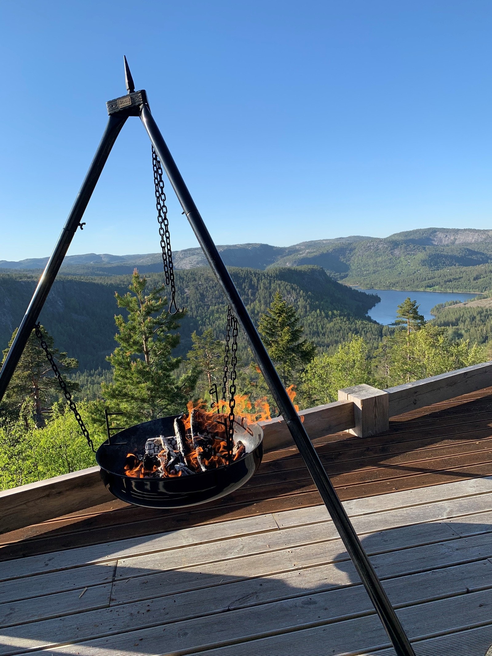 Uteplassene er lagt til rette for hyggelige sammenkomster Galleribilde