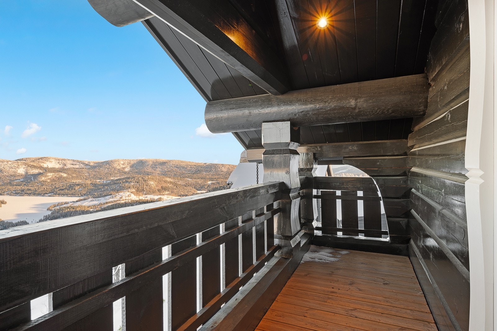 Balkong utenfor soverommene Galleribilde