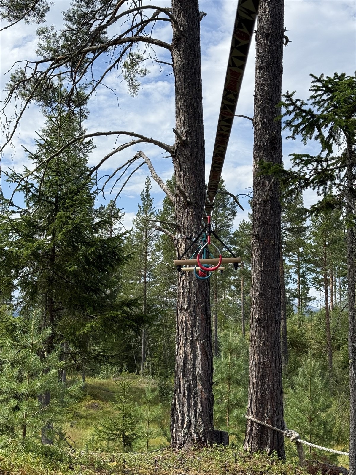 I feltet finnes egen aktivitetsplass/lekeplass, som er en kjempefin samlingsplass for både store og små. Galleribilde
