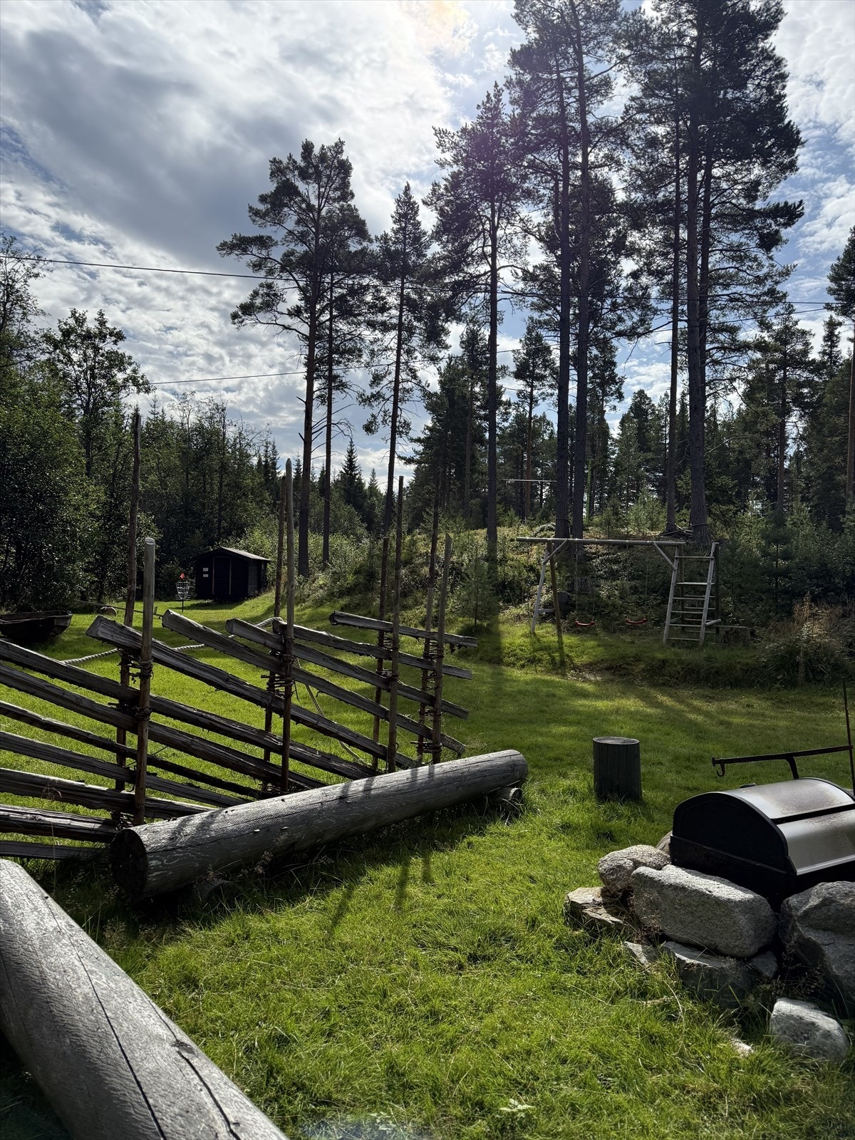 I feltet finnes egen aktivitetsplass/lekeplass, som er en kjempefin samlingsplass for både store og små. Galleribilde