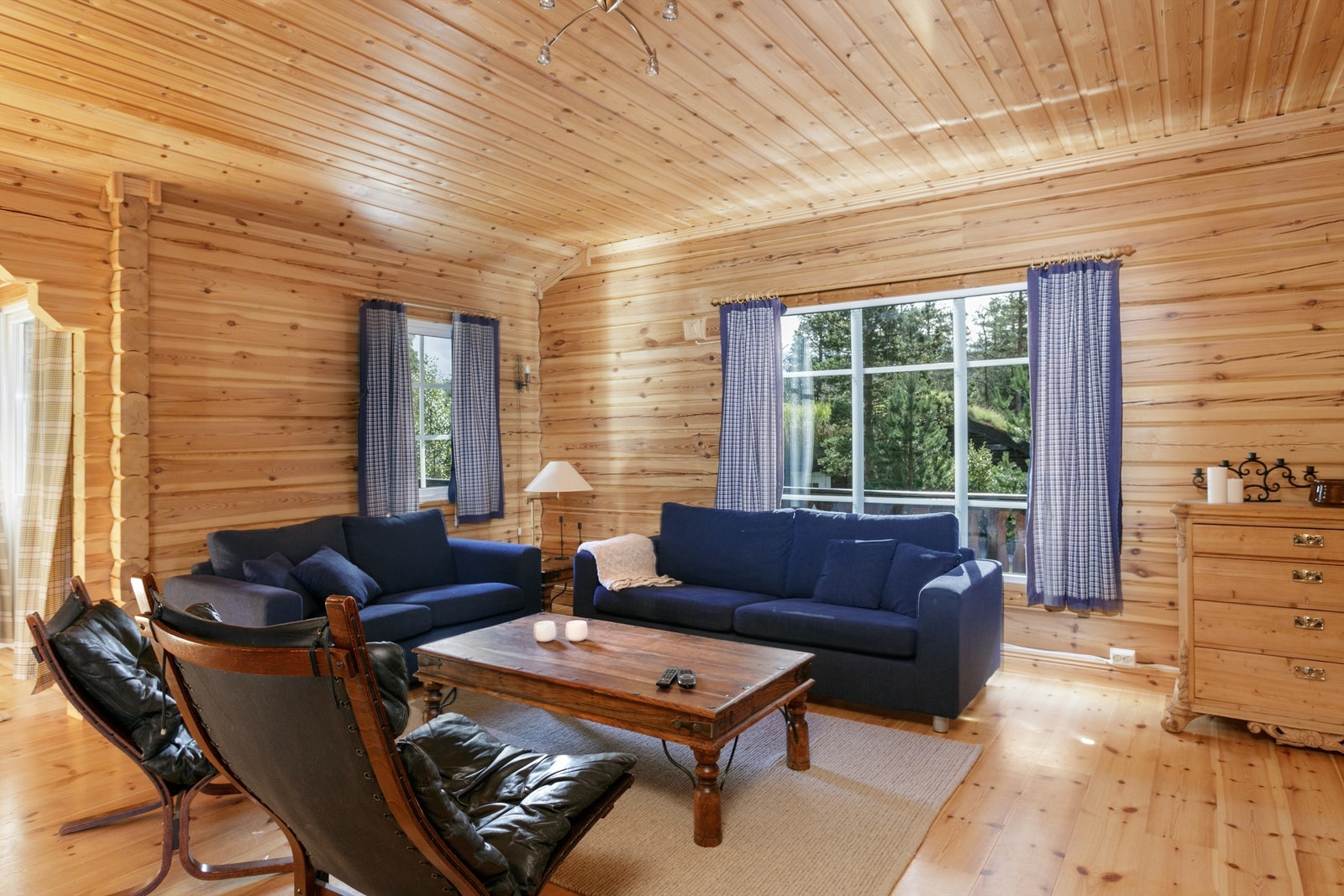 Stue i hovedhytten Galleribilde