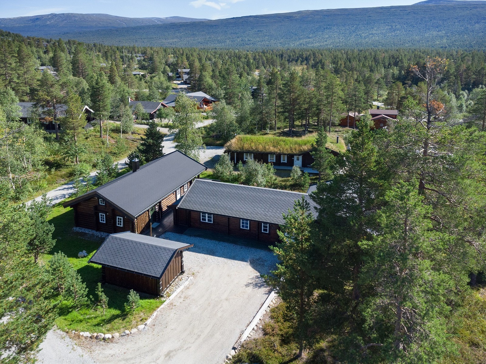 Dronebilde Galleribilde