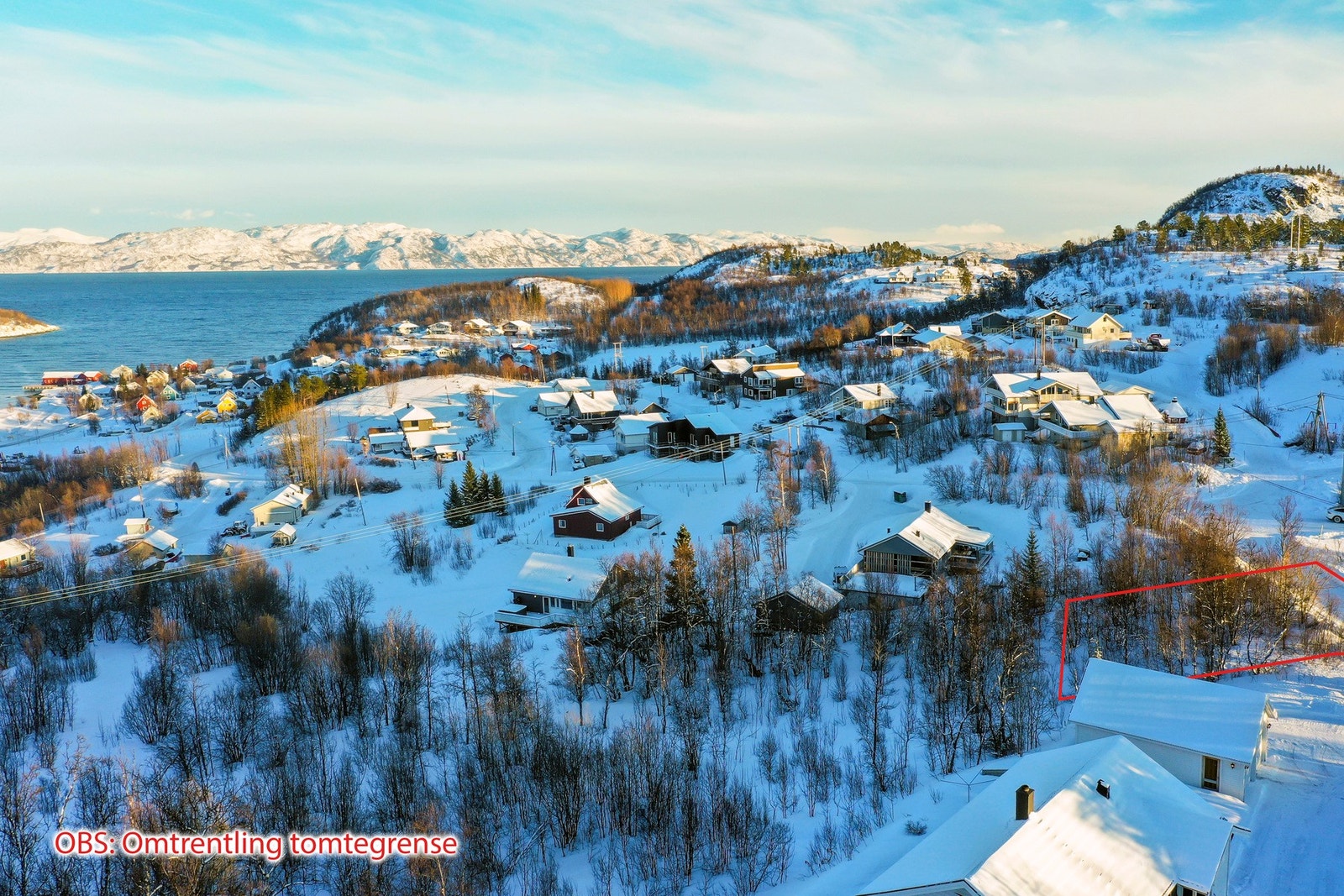 Omtrentlig tomtegrense Galleribilde