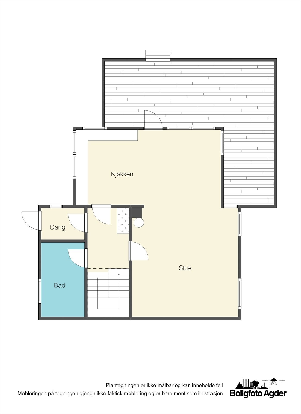 Oddenveien 32 F plan1 Galleribilde
