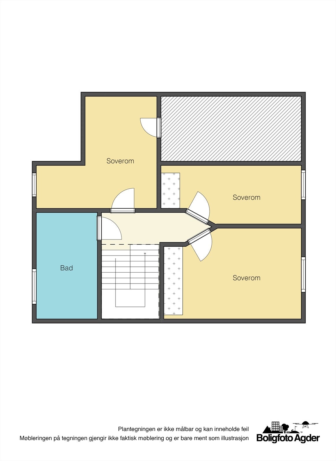 Oddenveien 32 F plan2 Galleribilde