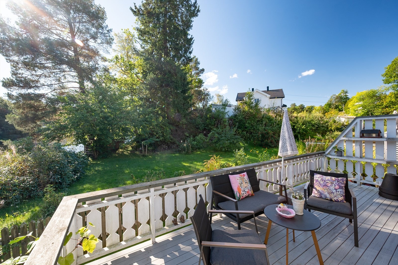 Stor veranda mot syd Galleribilde