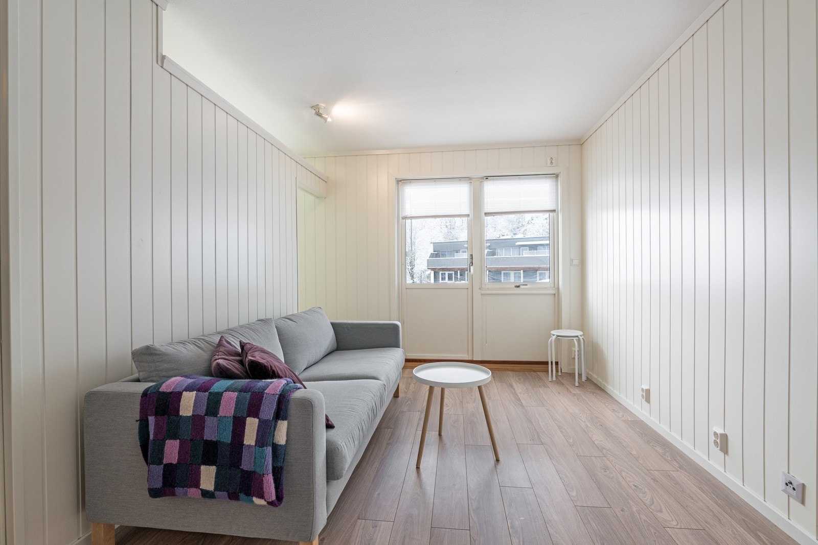 Stue med direkte utgang til balkong Galleribilde