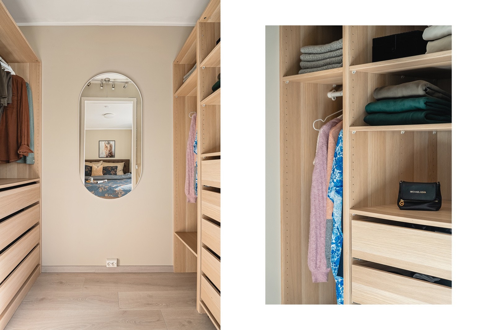 I direkte tilknytning til soverommet er det en svært praktisk walk-in garderobe på 3,1 kvm. Galleribilde