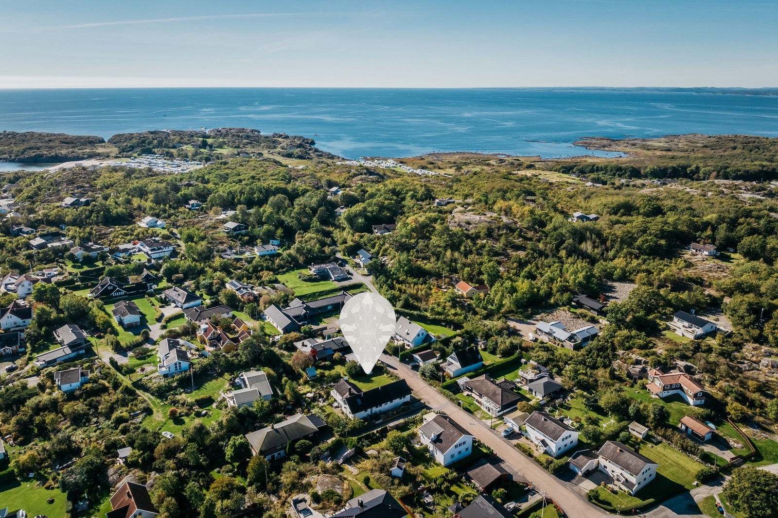 Her ser vi fin oversikt over kyststien i området. Gå til Mølen og nyt fantastiske omgivelser ved sjøen. Galleribilde