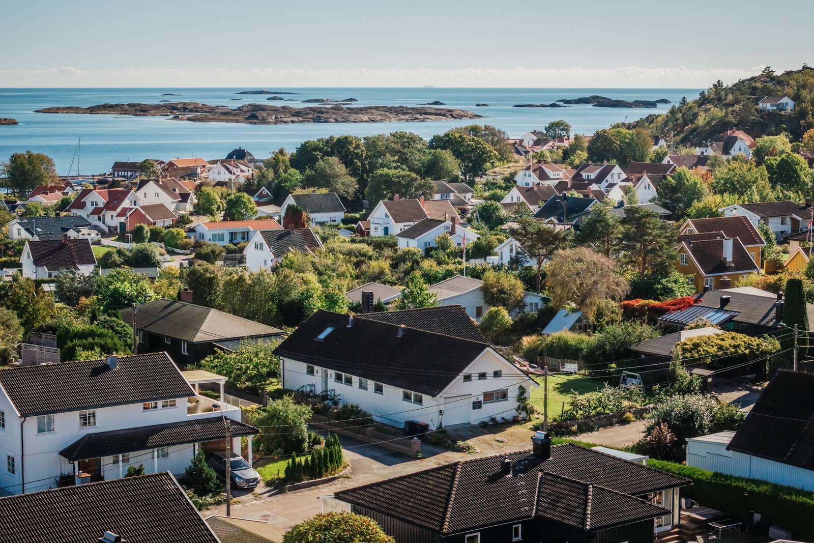 Oversiktsbilde av nærområde. Galleribilde