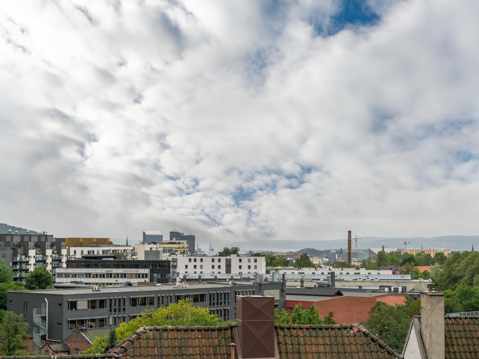 Altså, utsikten kommer ikke til sin rett nå på senhøsten... Galleribilde