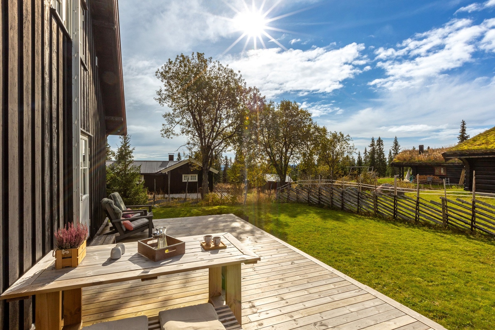 Eiet tomt som måler 607 kvm. Galleribilde