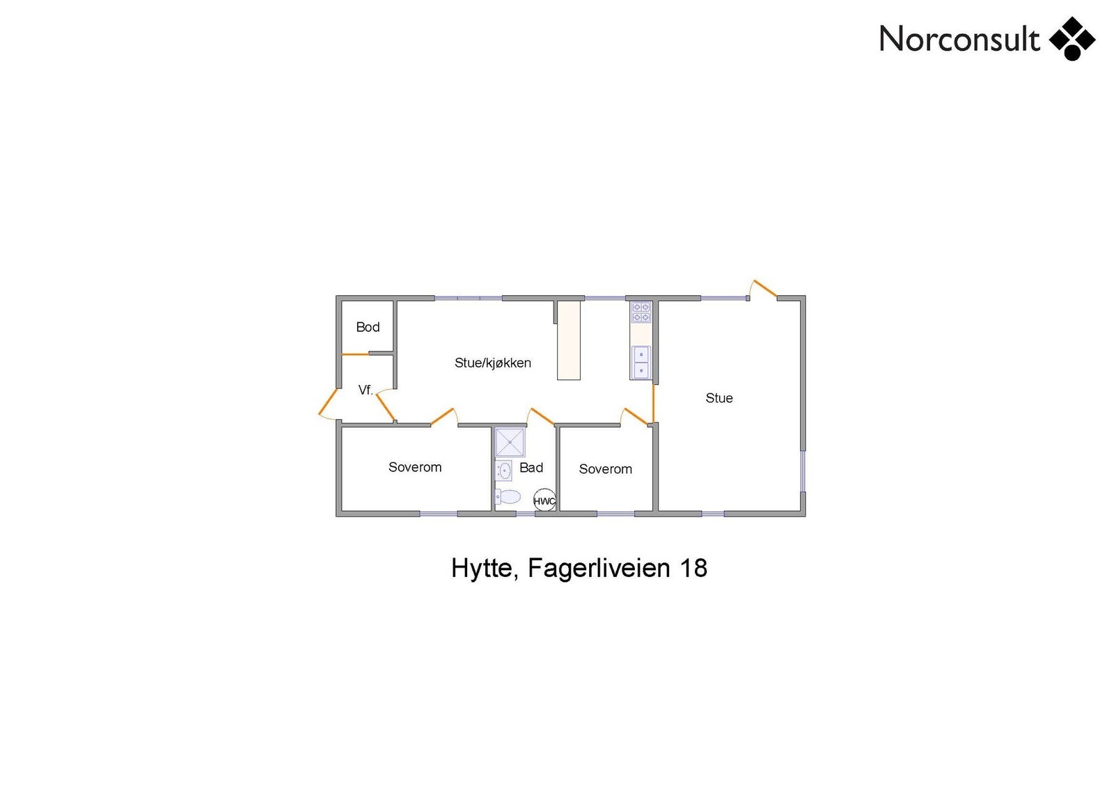 Planskisse Galleribilde