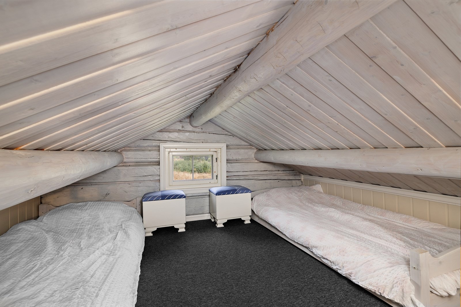 Hemsen er innrdete med senger men ikke godkjent som soverom. Galleribilde