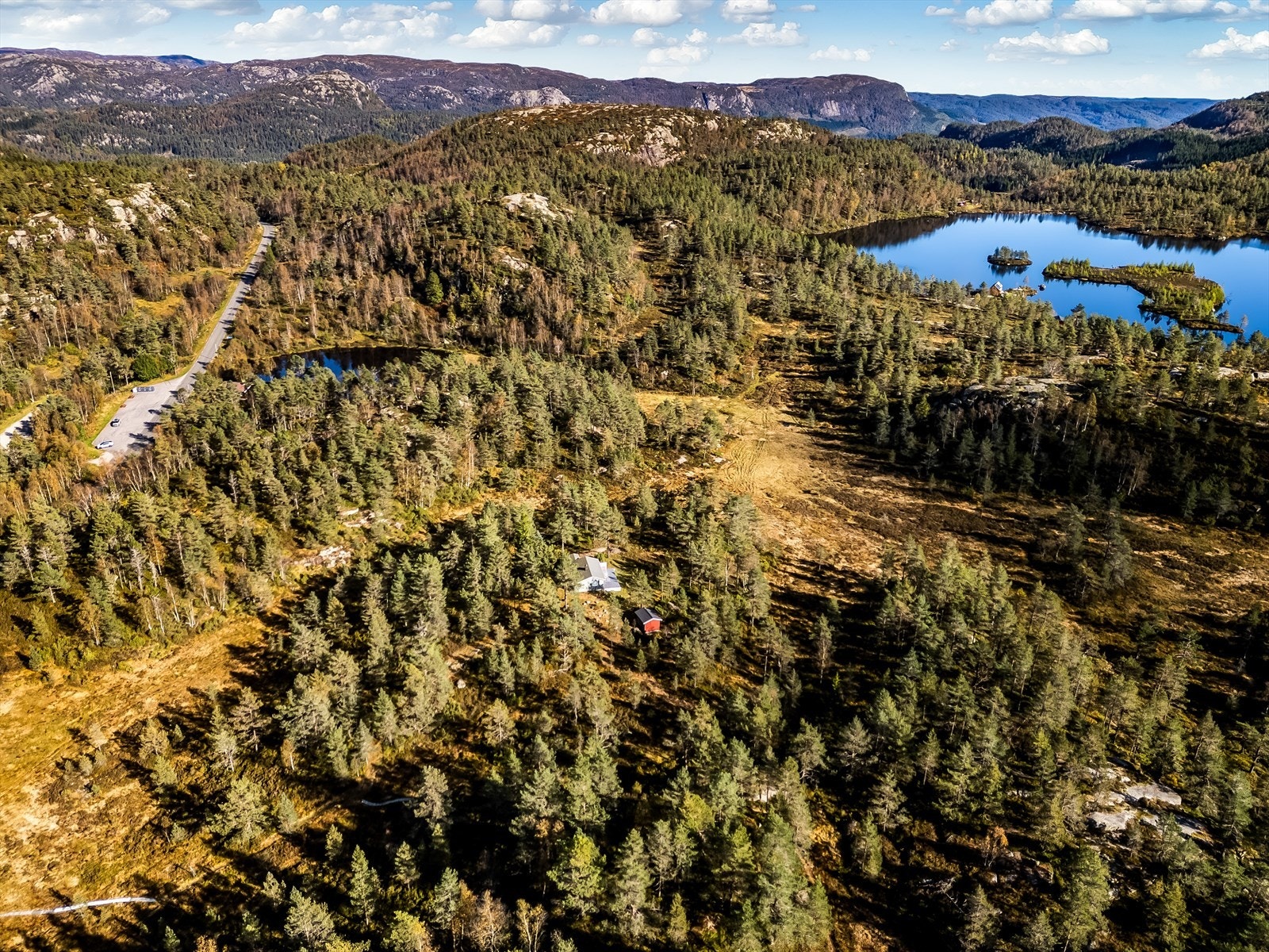 Dronefoto Galleribilde