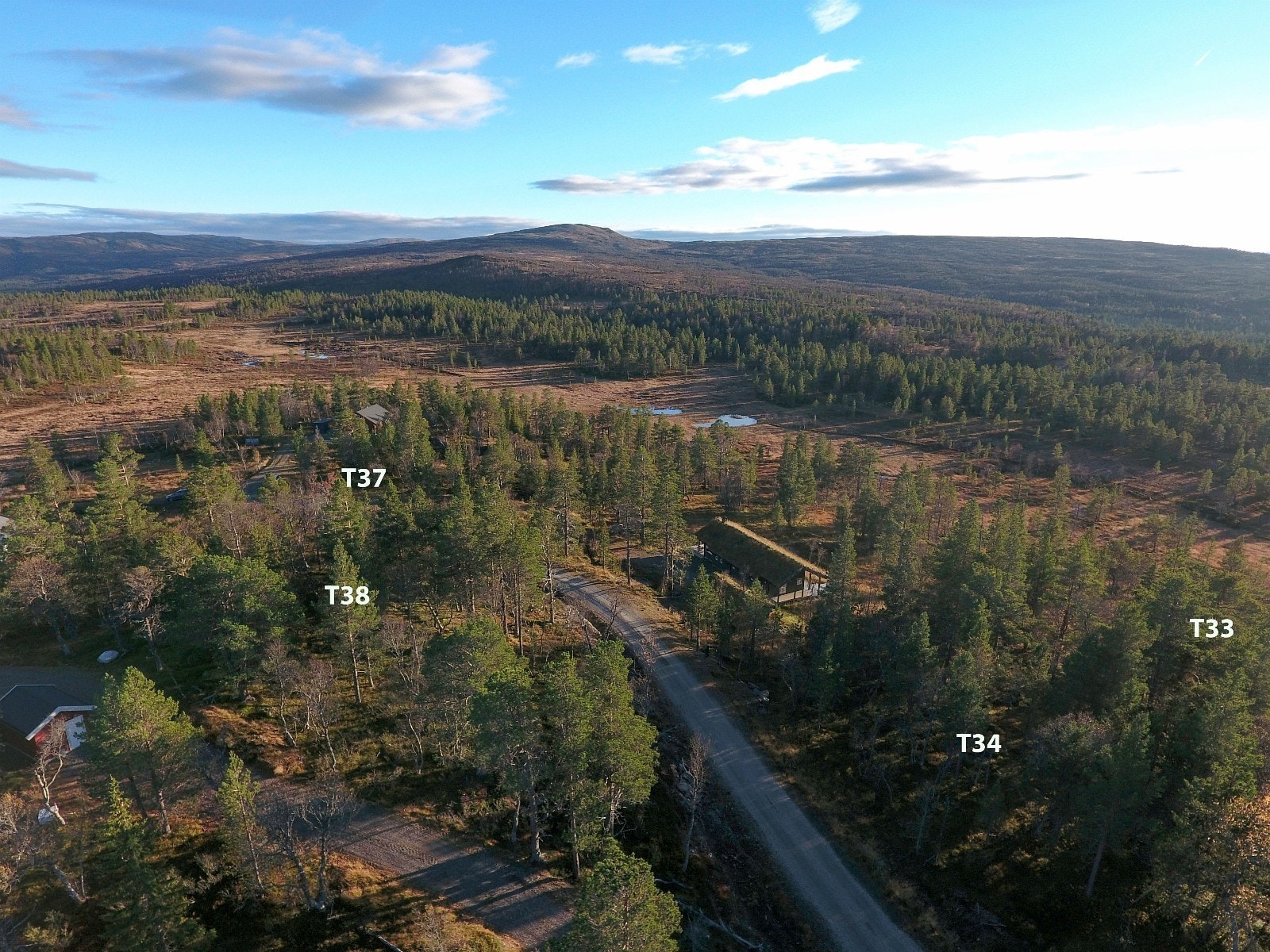 Her ser vi mot sør Galleribilde