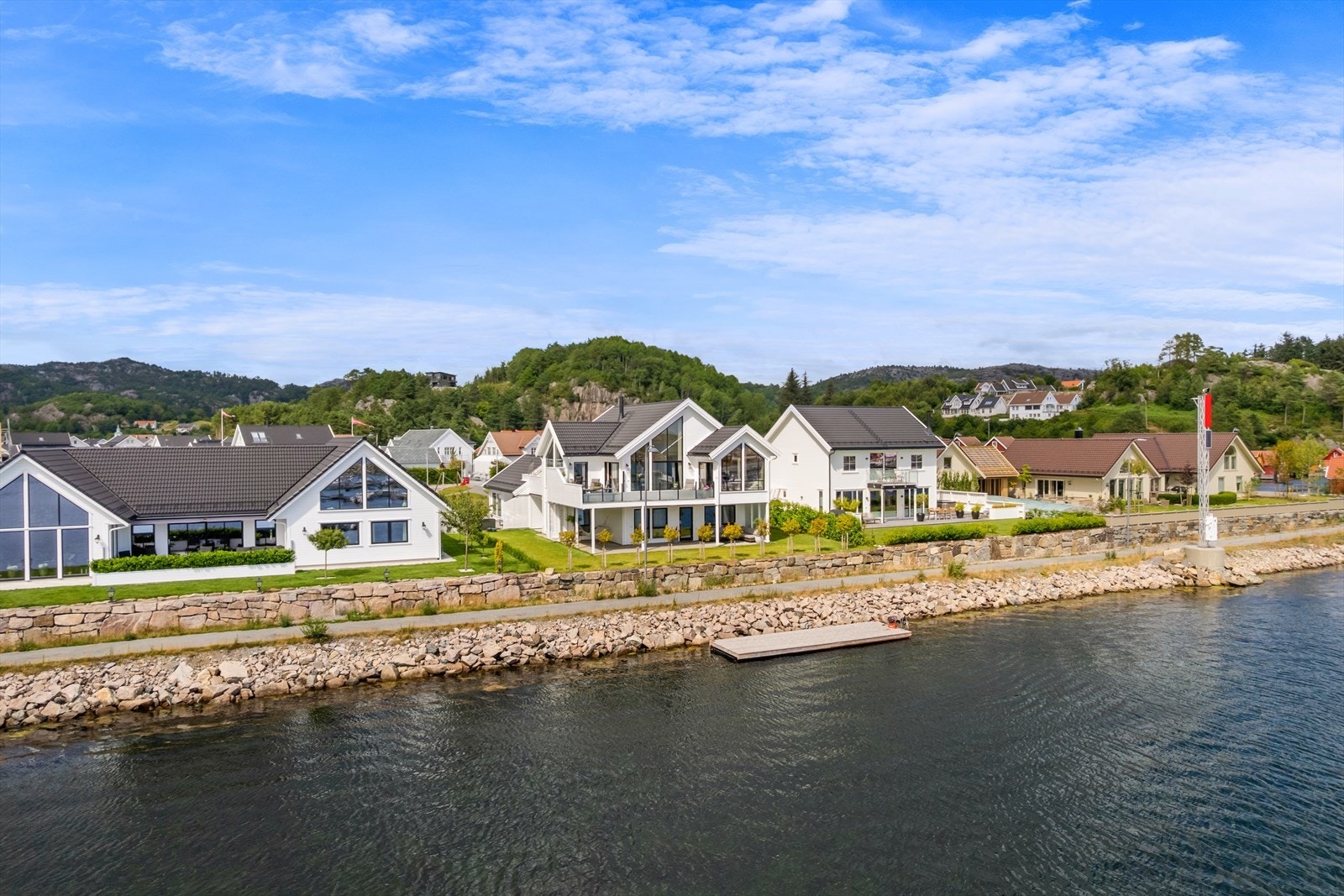 Dronefoto Bålymoen Galleribilde