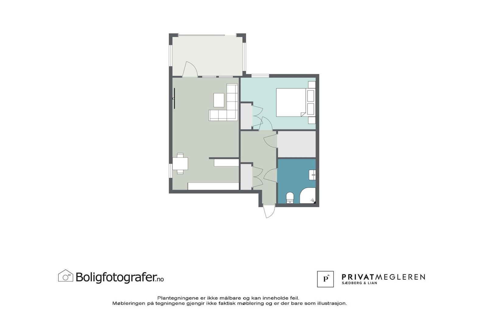2D planskissse / 7ende etasje Galleribilde