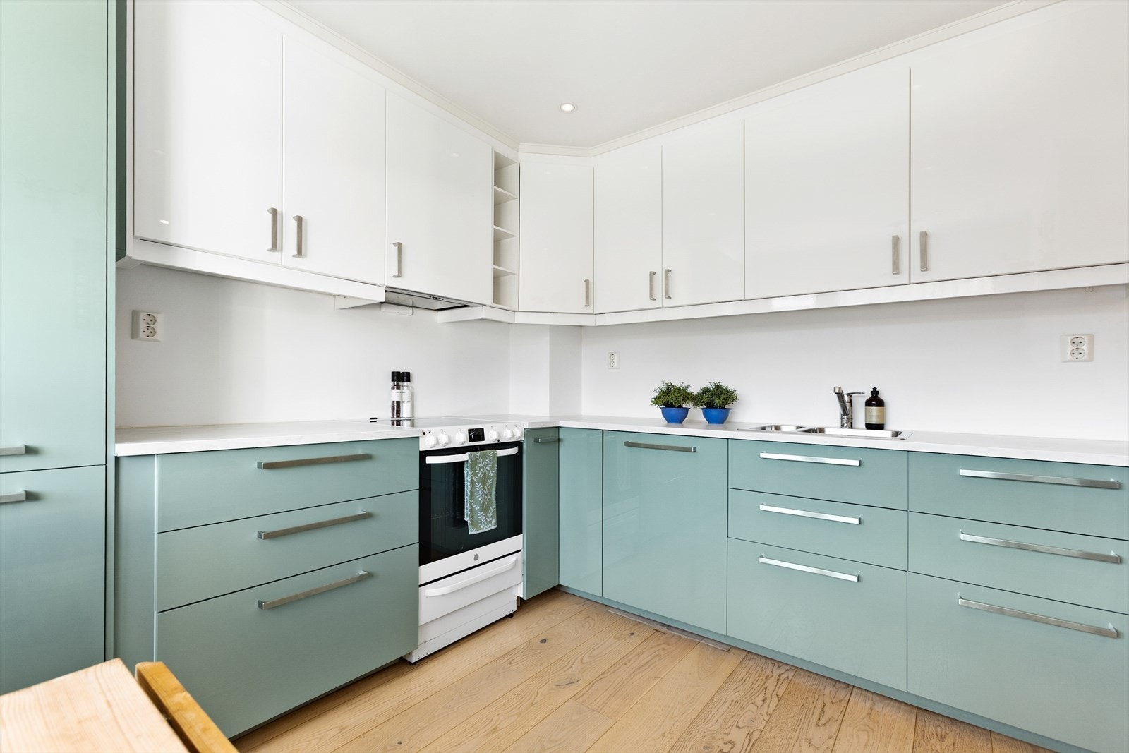 Moderne IKEA-Kjøkken Galleribilde