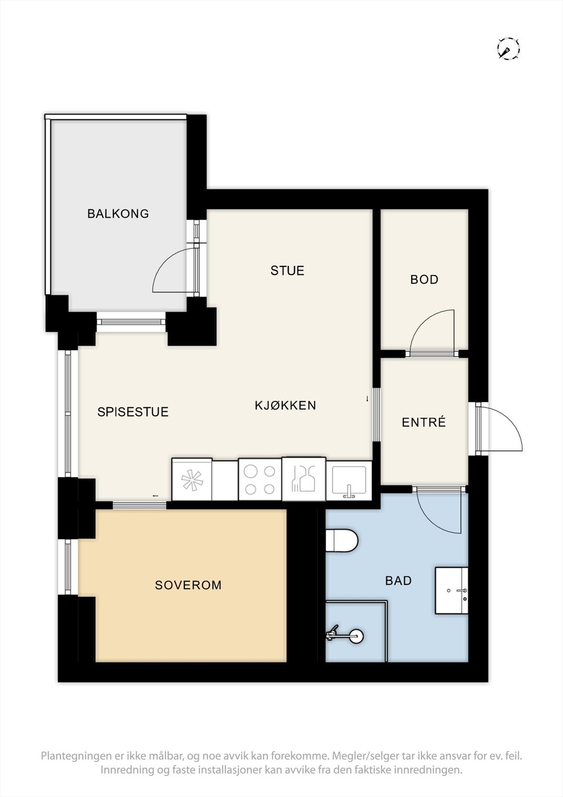 Plantegning. Galleribilde