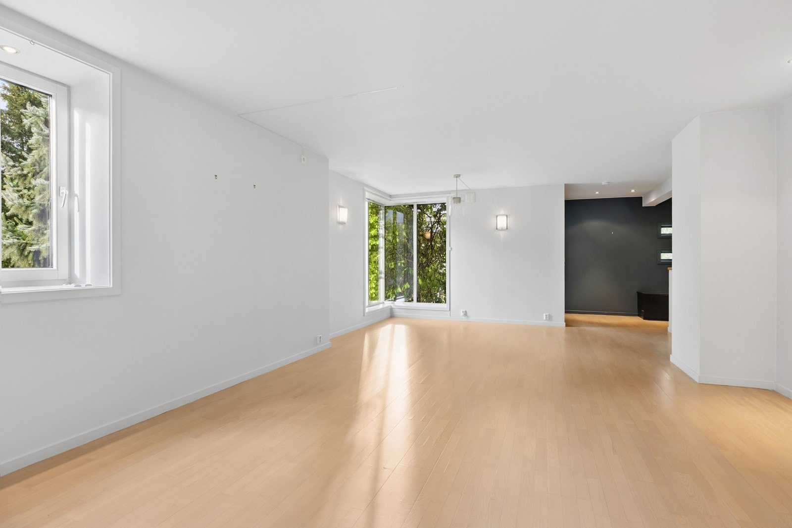 Stor og åpen stue Galleribilde