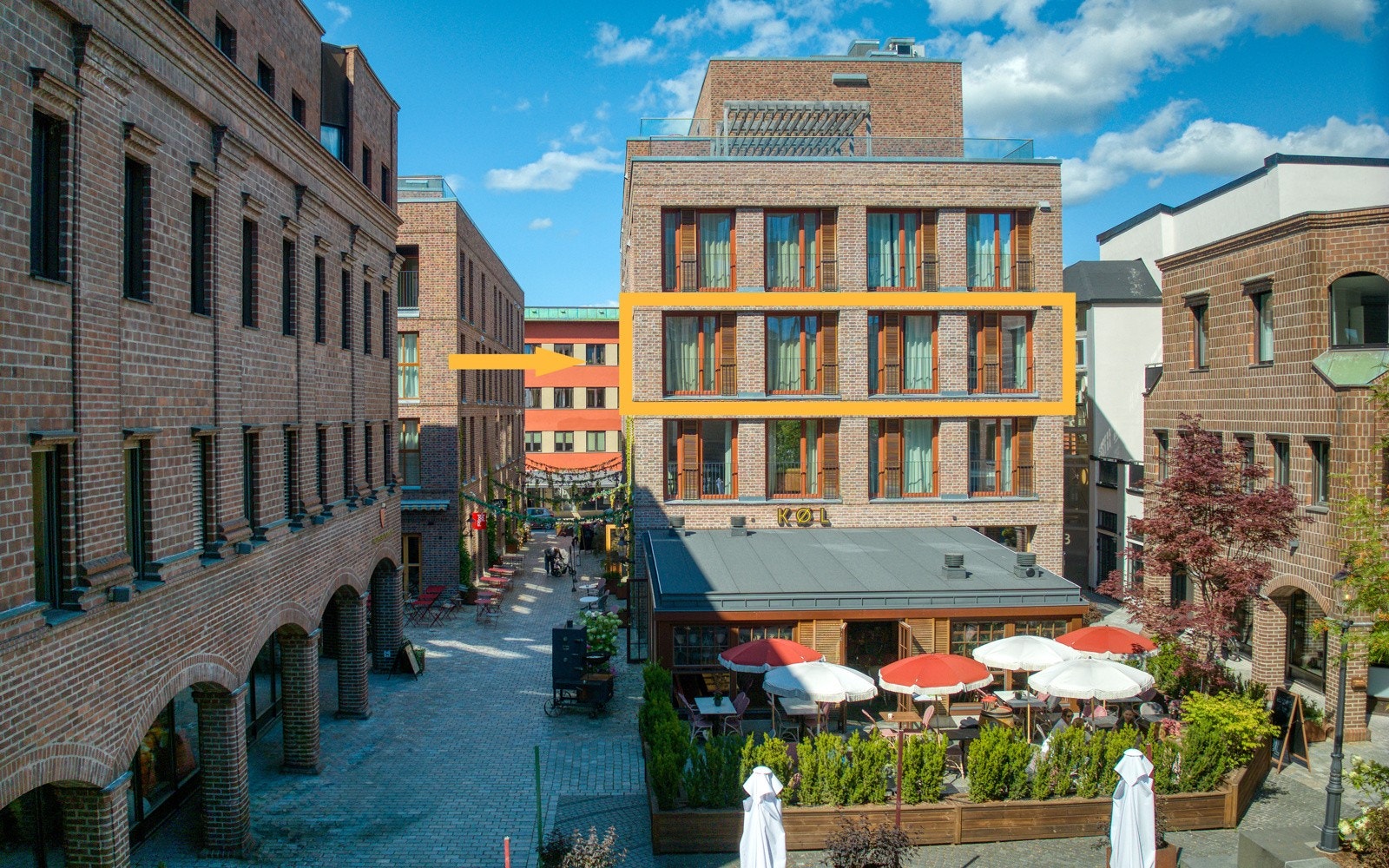 Dette er en spennende 3-roms endeleilighet med sentral beliggenhet i Fredrikstad Sentrum Galleribilde