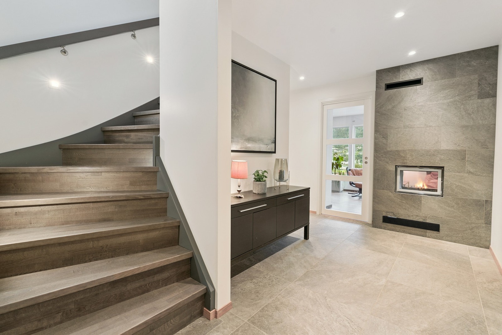 Vi tar turen opp til loftetasjen. Galleribilde