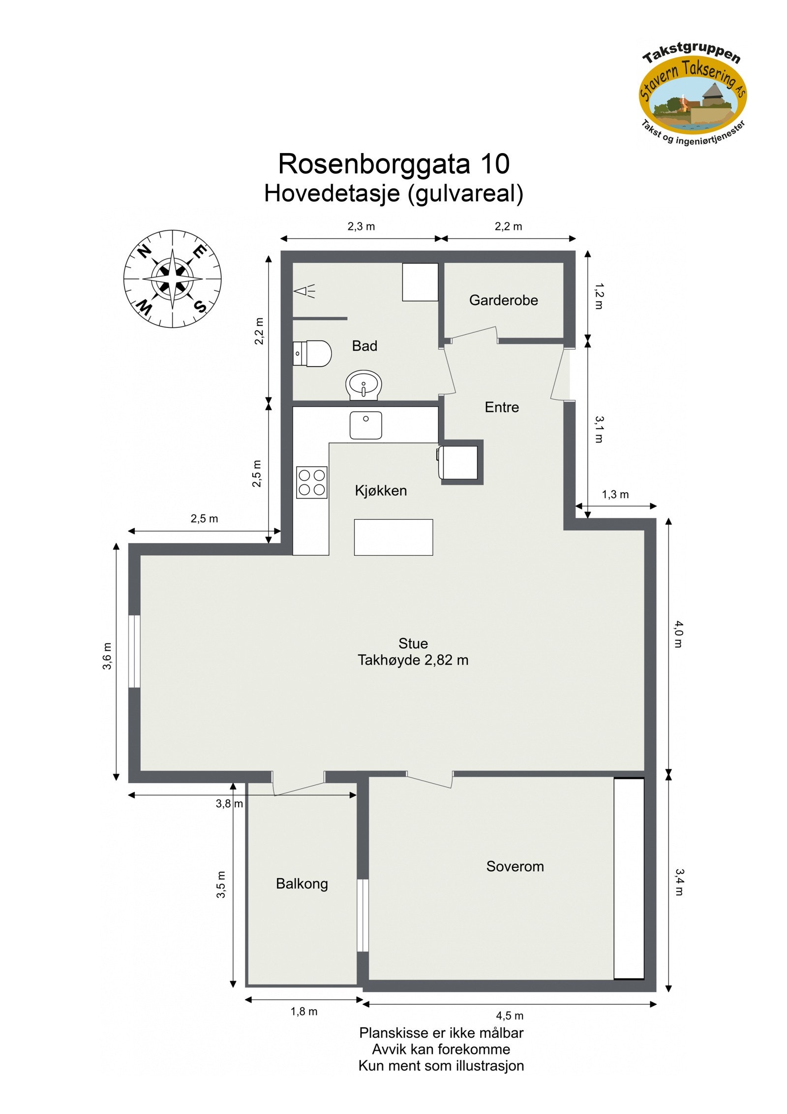 Plantegning. Galleribilde