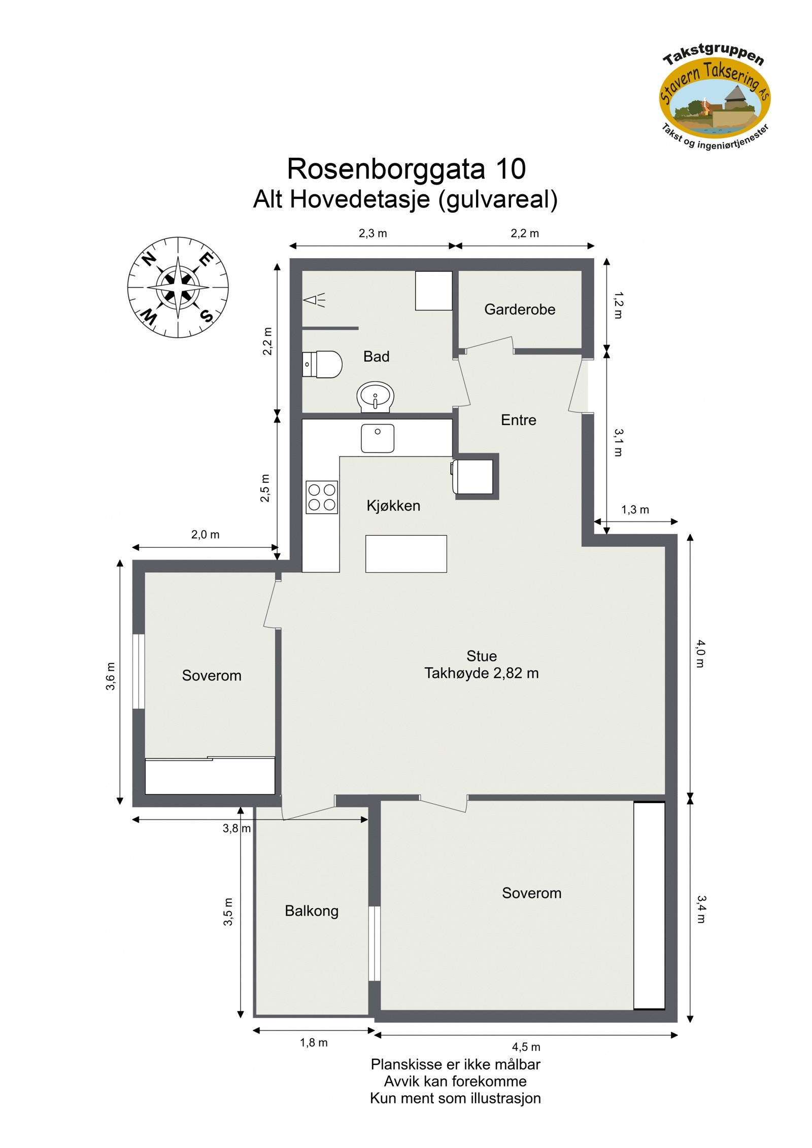 Alternativ plantegning. Galleribilde