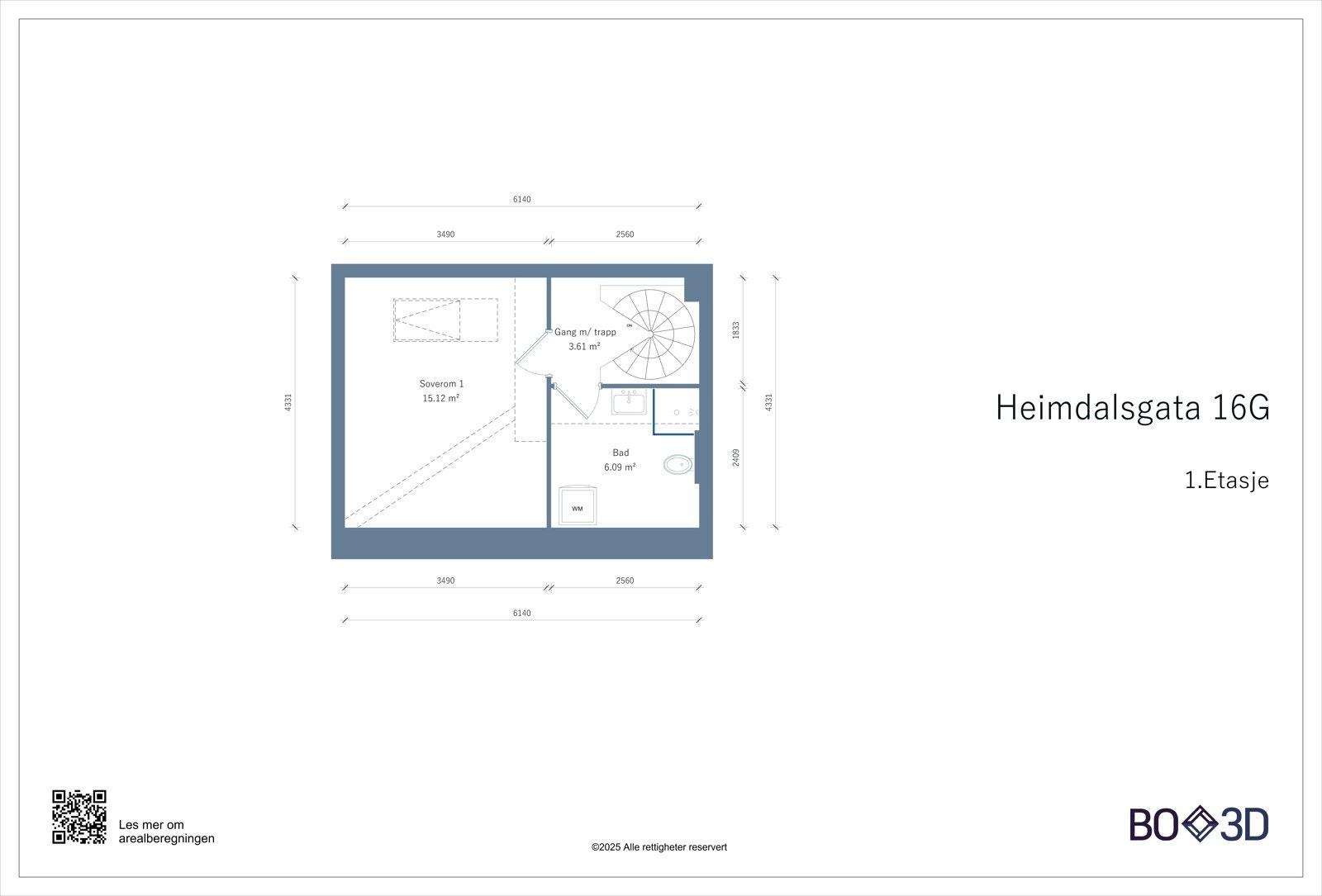 Plantegning 2.Etasje Galleribilde