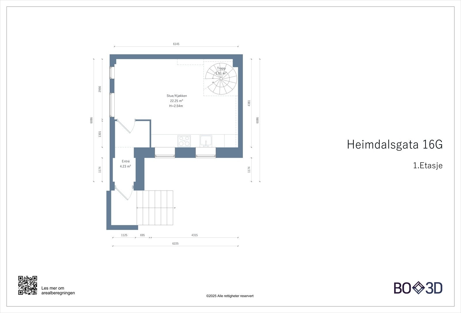 Plantegning 1.Etasje Galleribilde