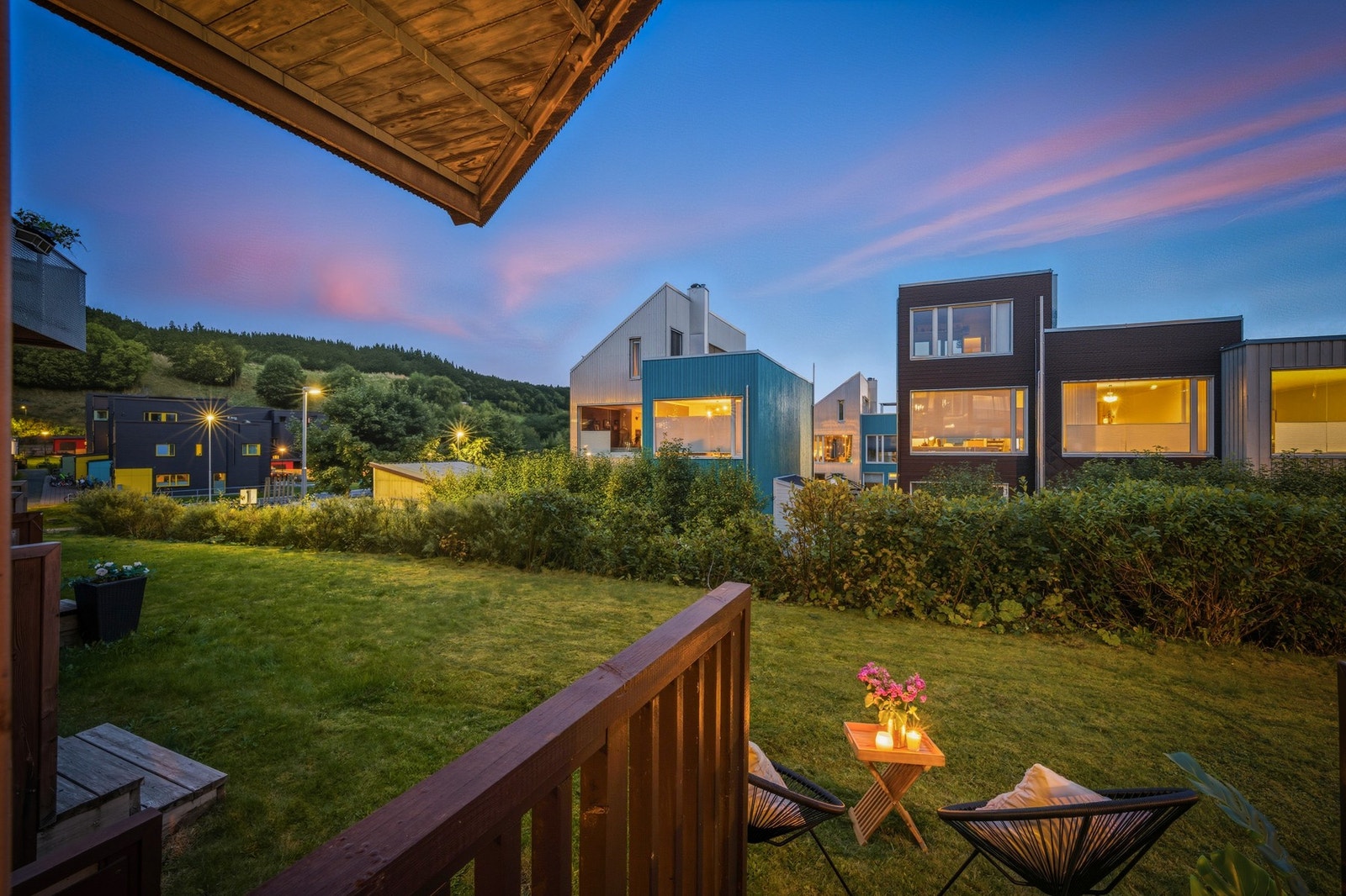 Kveldsstemning. Galleribilde