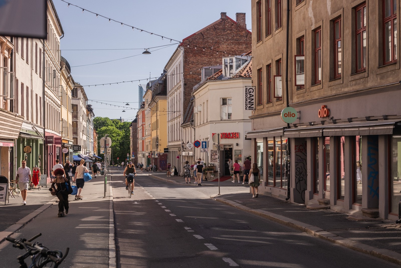 Koselig Markveien er verdt et besøk med små kaféer og flere spennende nisjebutikker! Galleribilde