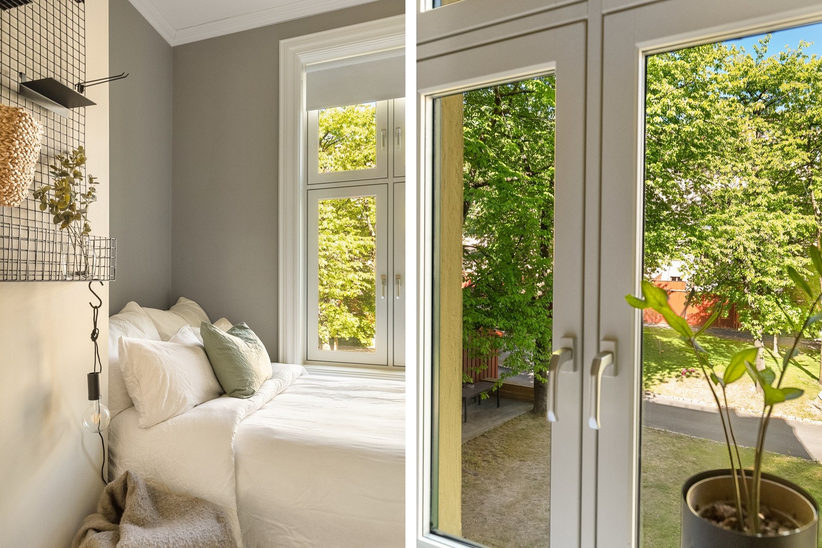 Dette soverommet passer perfekt som et barnerom, gjesterom, kontor eller en kombinasjon av disse. Galleribilde