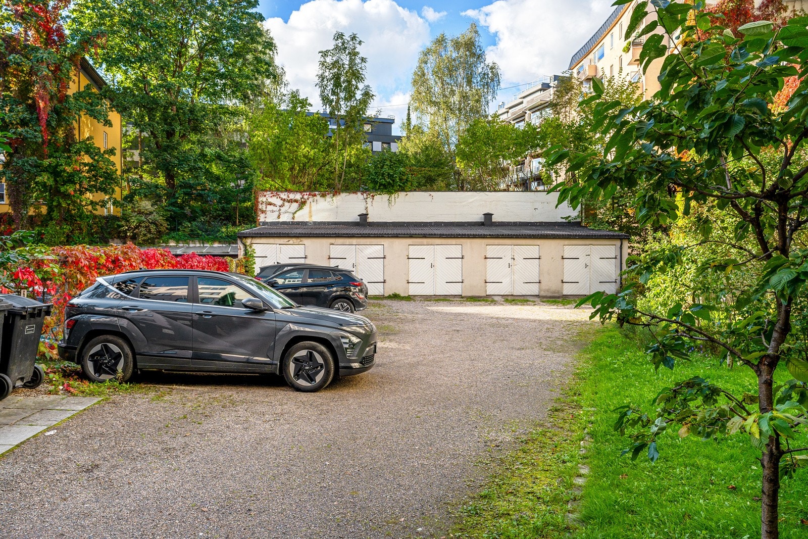 Sameiet disponerer 9 parkeringsplasser som fordeles etter listeansiennitet Galleribilde