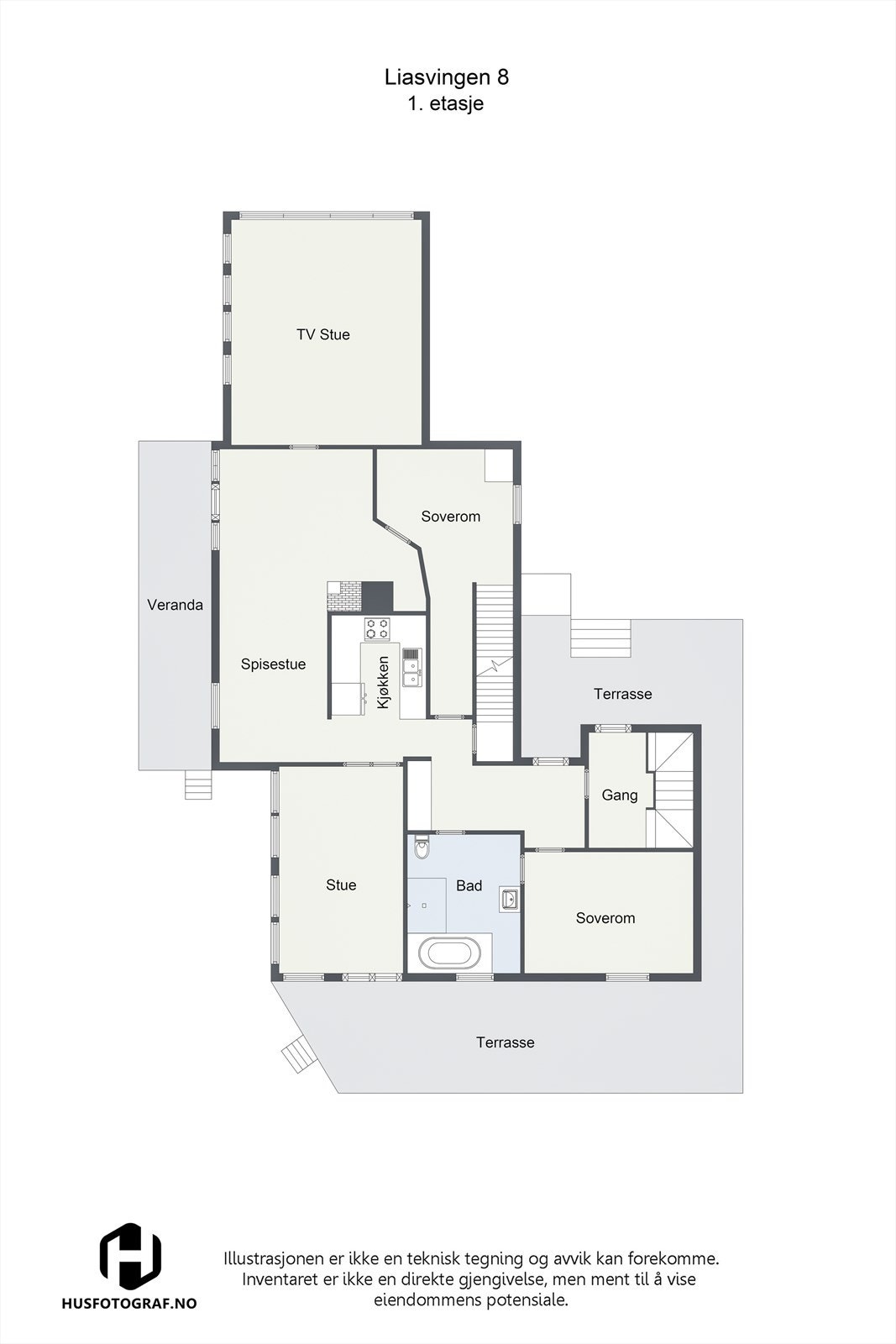 Liasvingen 8, 1etasje Galleribilde