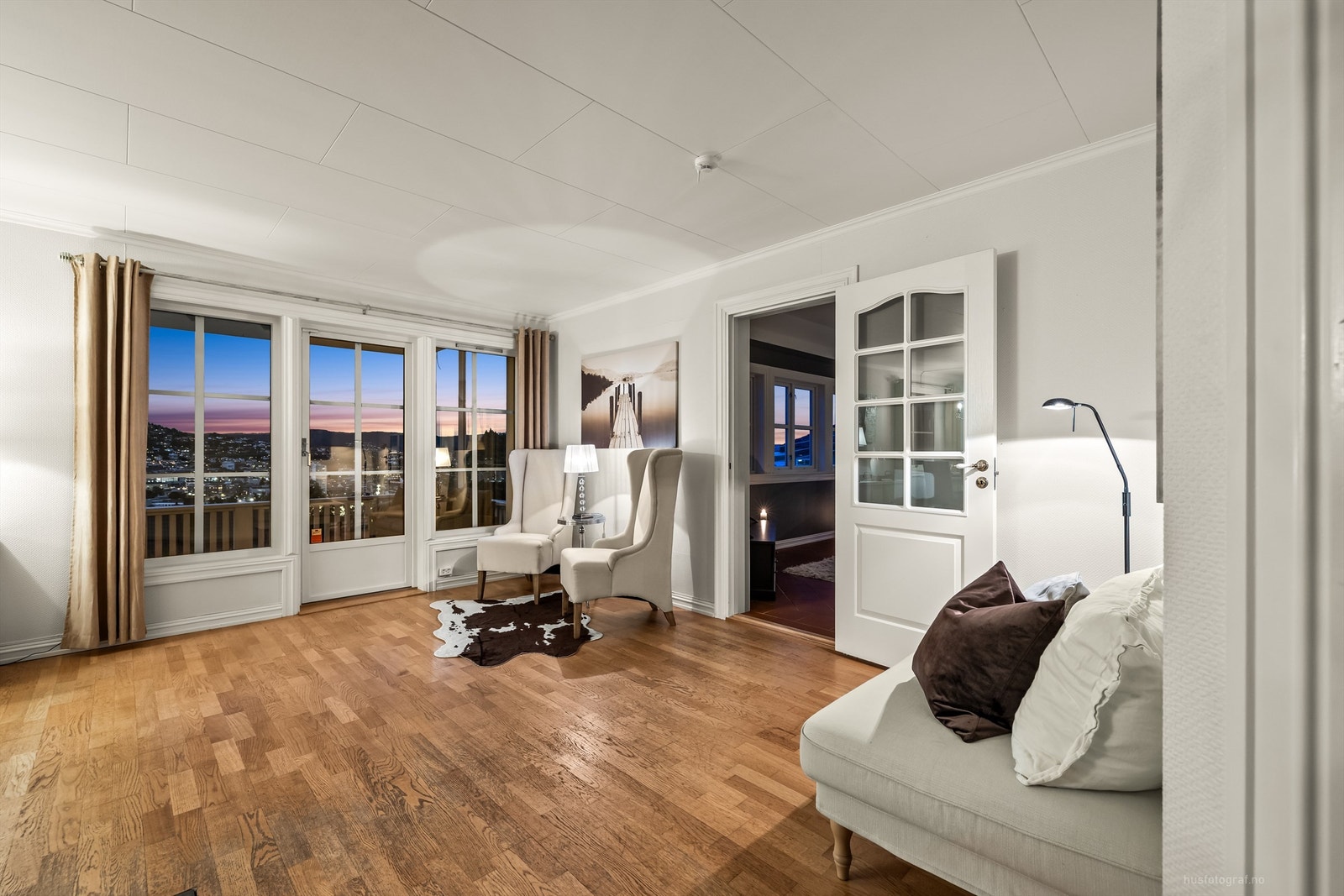 Adkomst fra stue til veranda Galleribilde