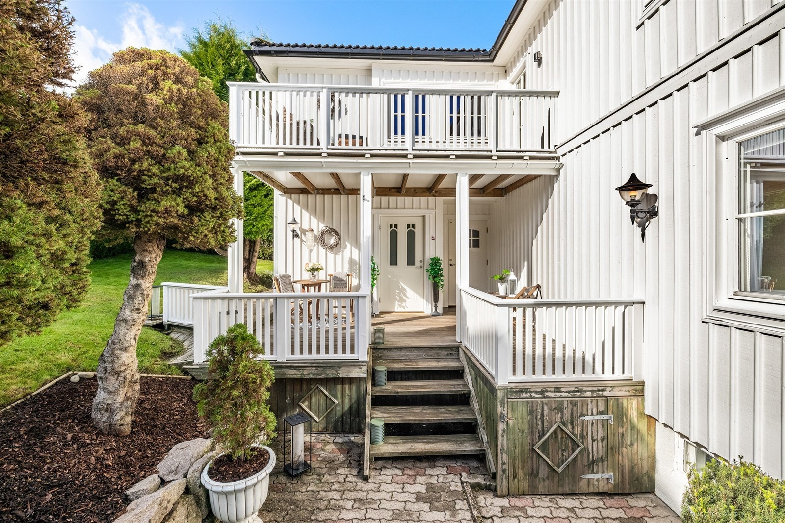 Felles overbygget inngangsparti Galleribilde