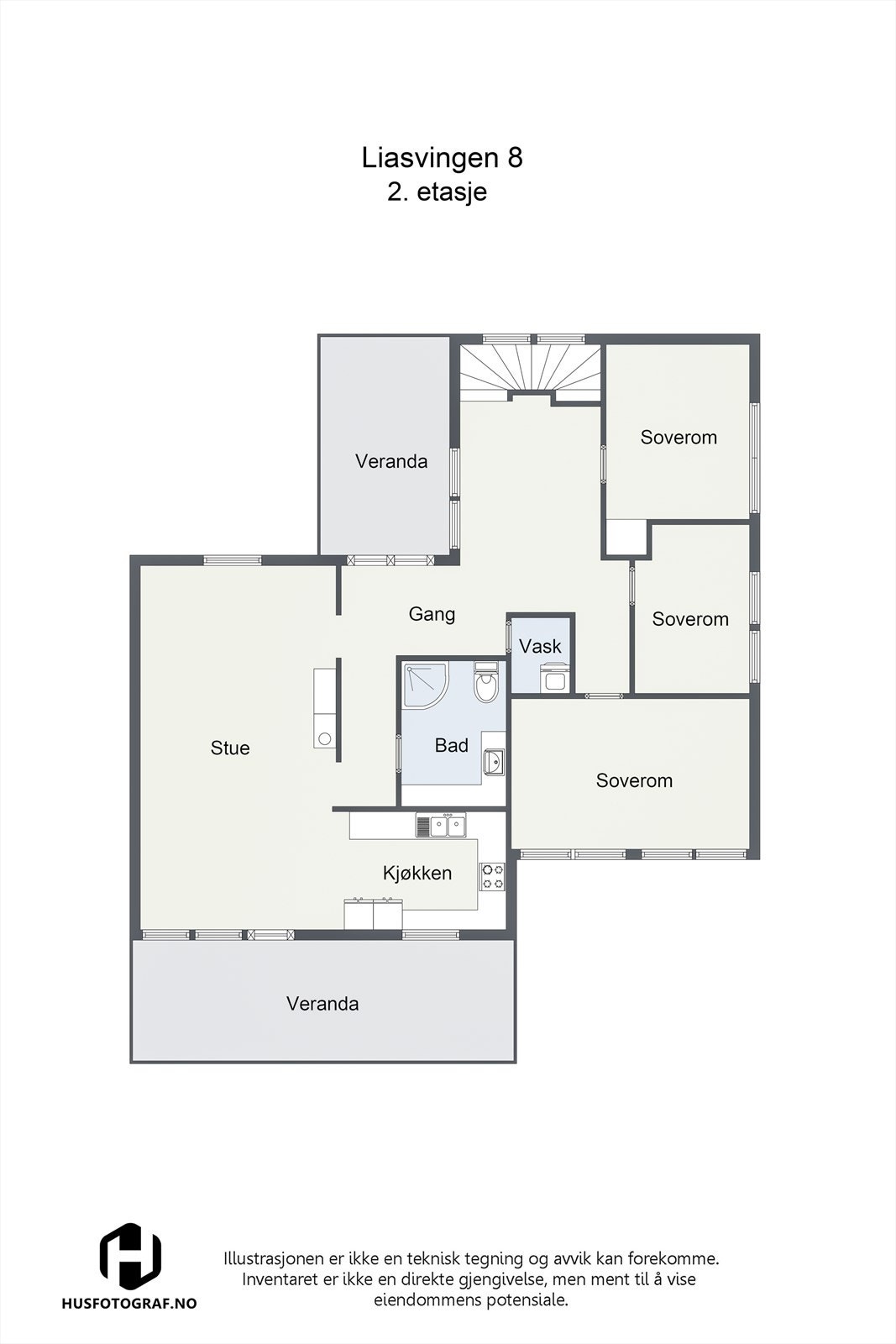Liasvingen 8, 2etasje Galleribilde