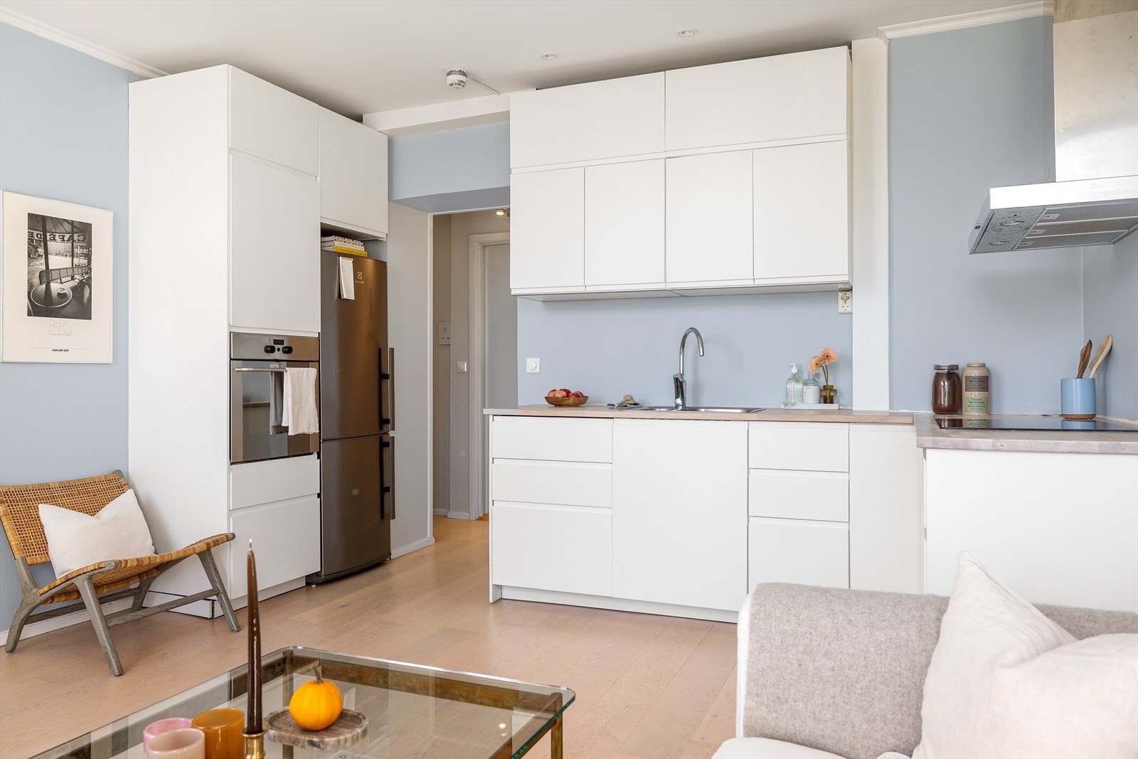 Moderne og tidsriktig Ikea-kjøkken fra 2019. Galleribilde