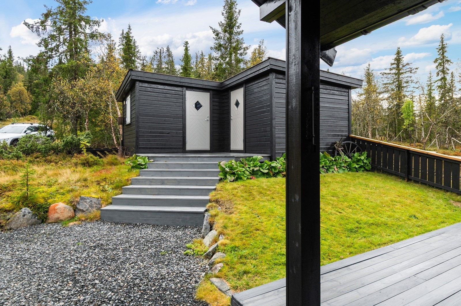 Isolert anneks med soveplasser og boder. Galleribilde