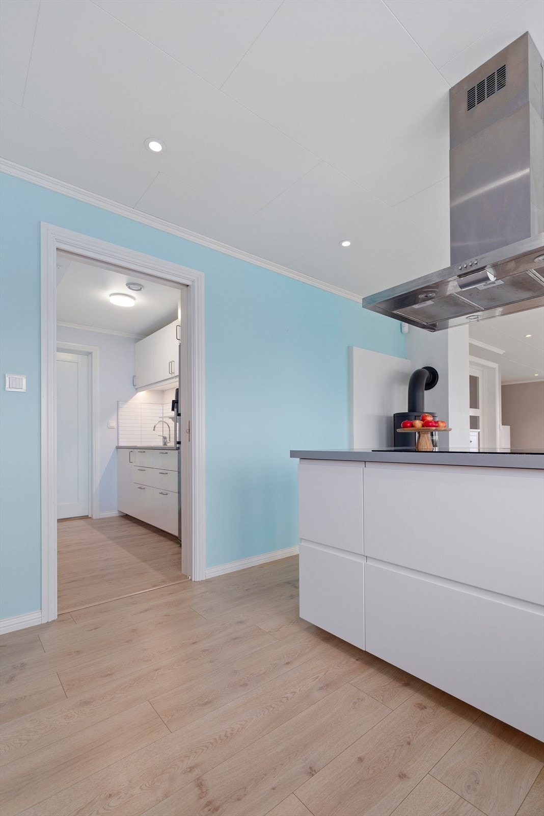 Videre fra kjøkken er det tilkomst til marbod/grovkjøkken Galleribilde