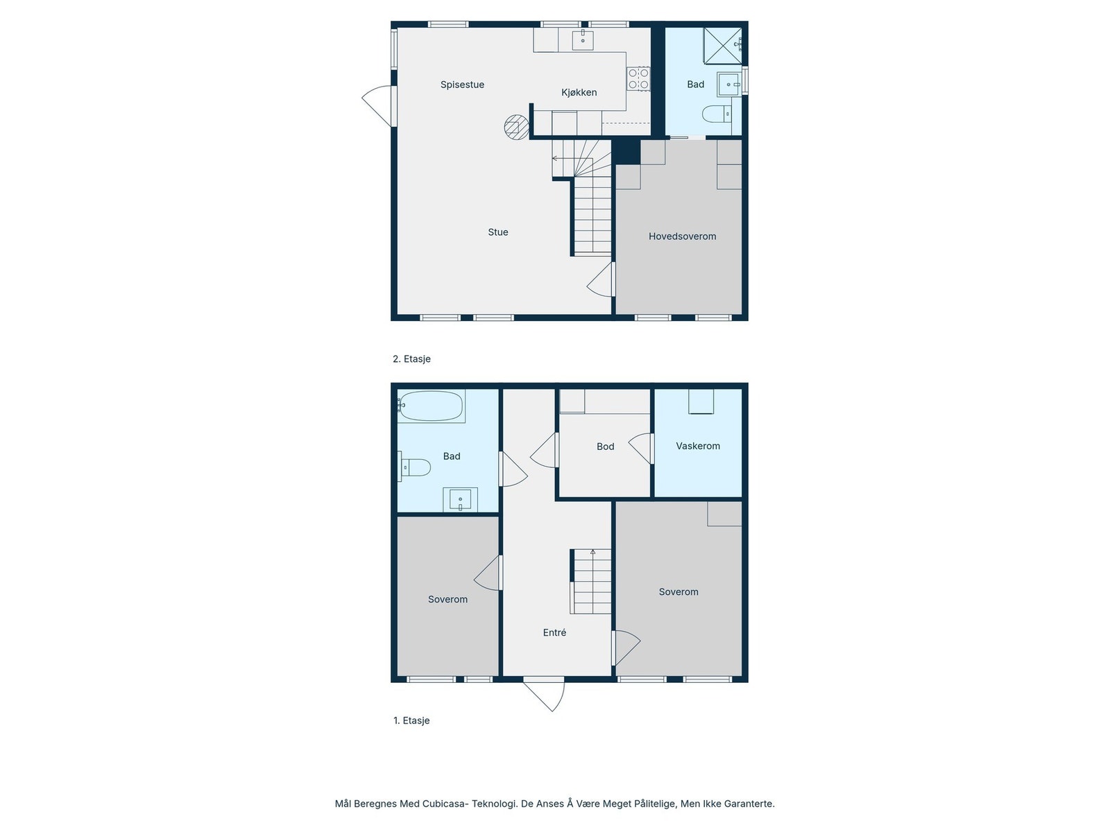 Oversikt plantegninger (Utarbeidet av selger). Galleribilde