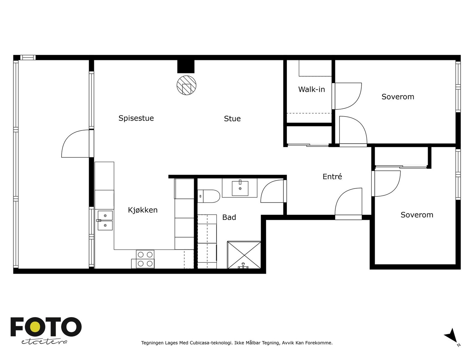 Plantegning. Galleribilde