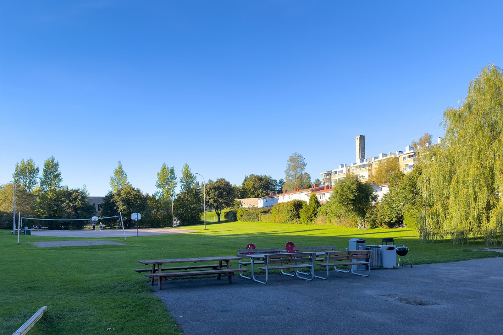 Her kan store og små nyte dagene utendørs. Galleribilde