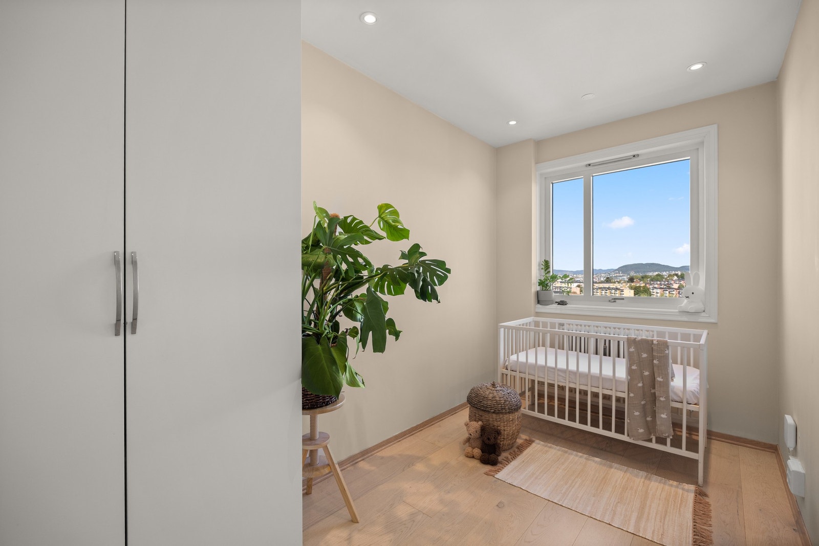 Det andre soverommet egner seg fint som et barnerom. Galleribilde