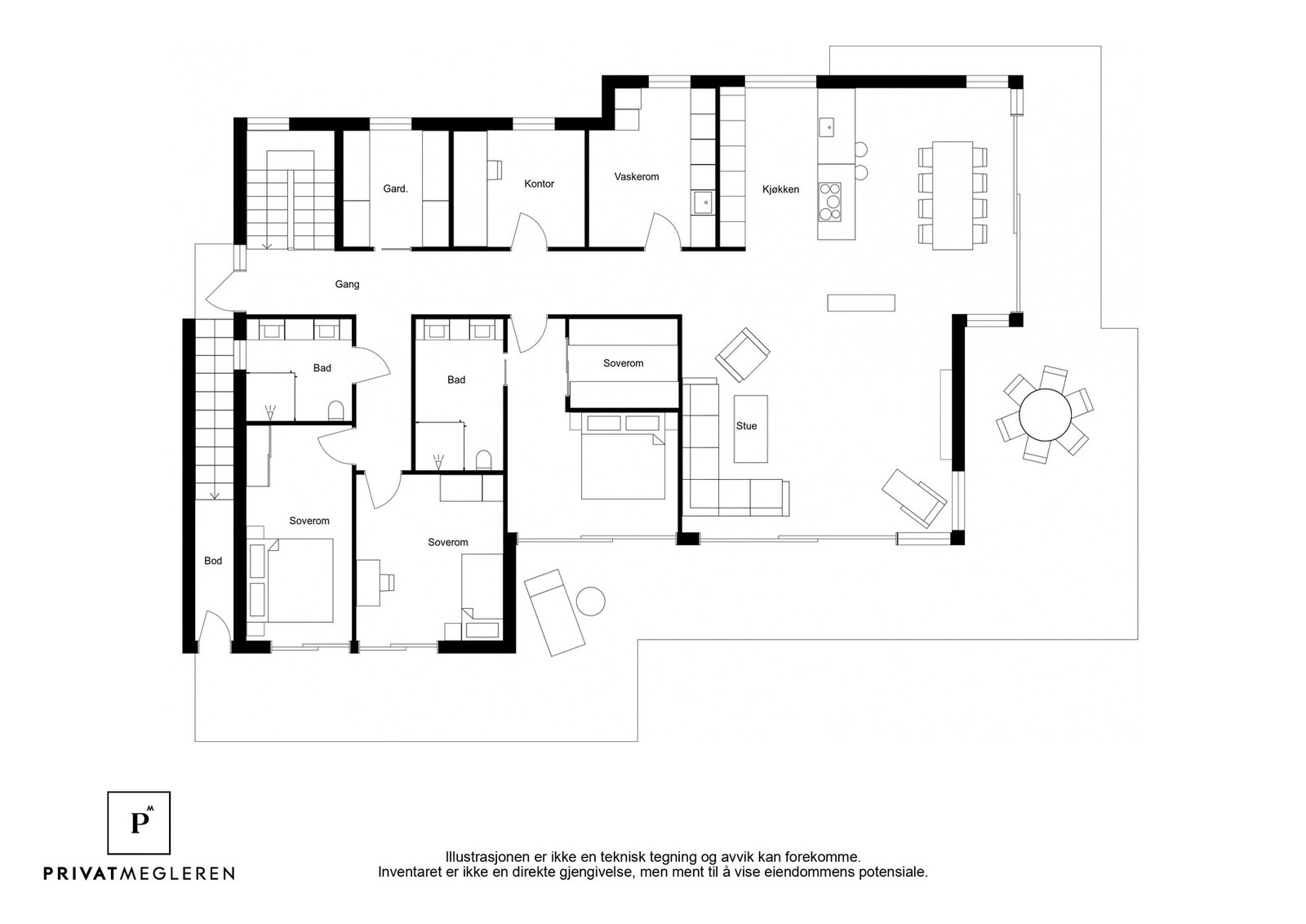 Hovedetasjen Galleribilde