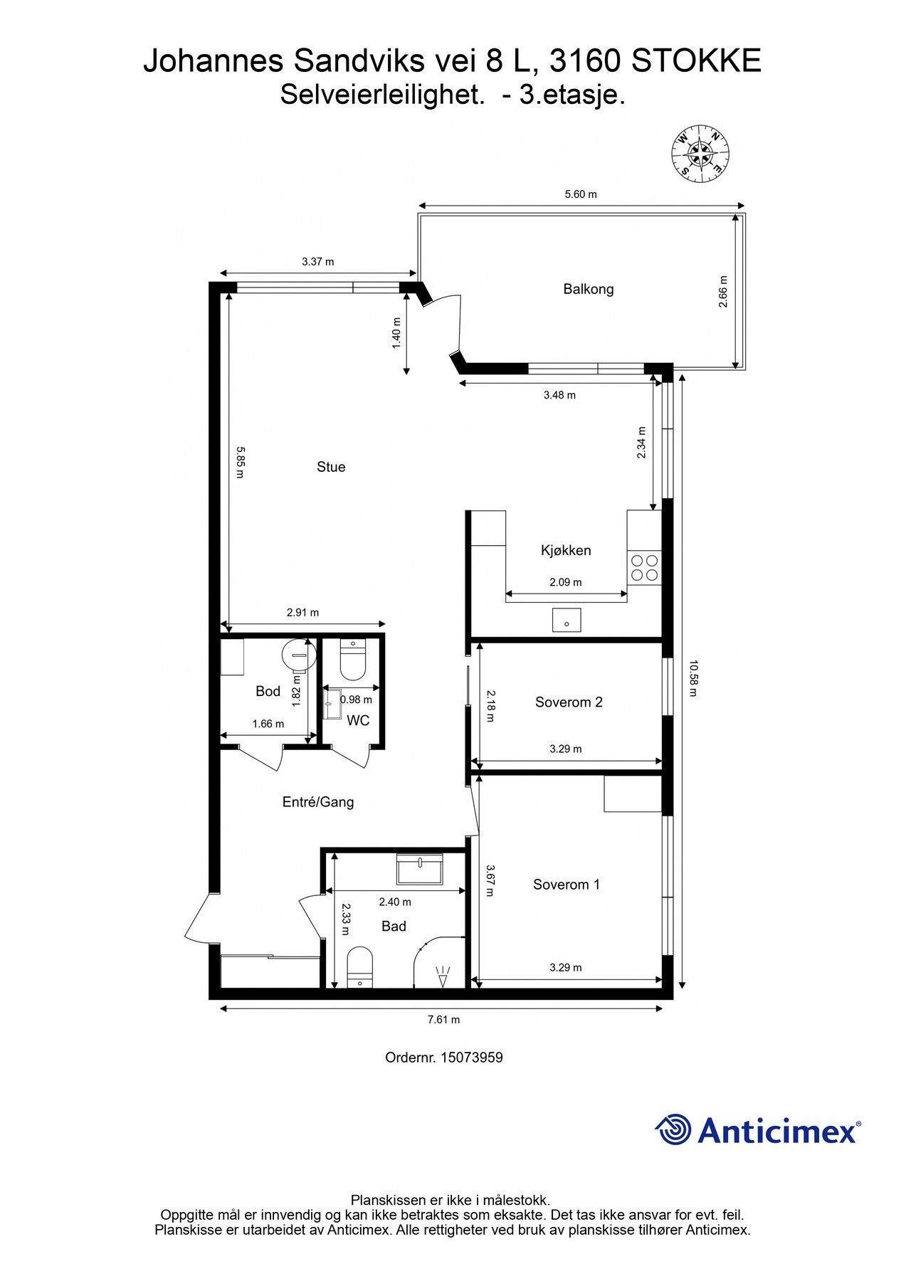 Gjør deg kjent med planløsningen Galleribilde