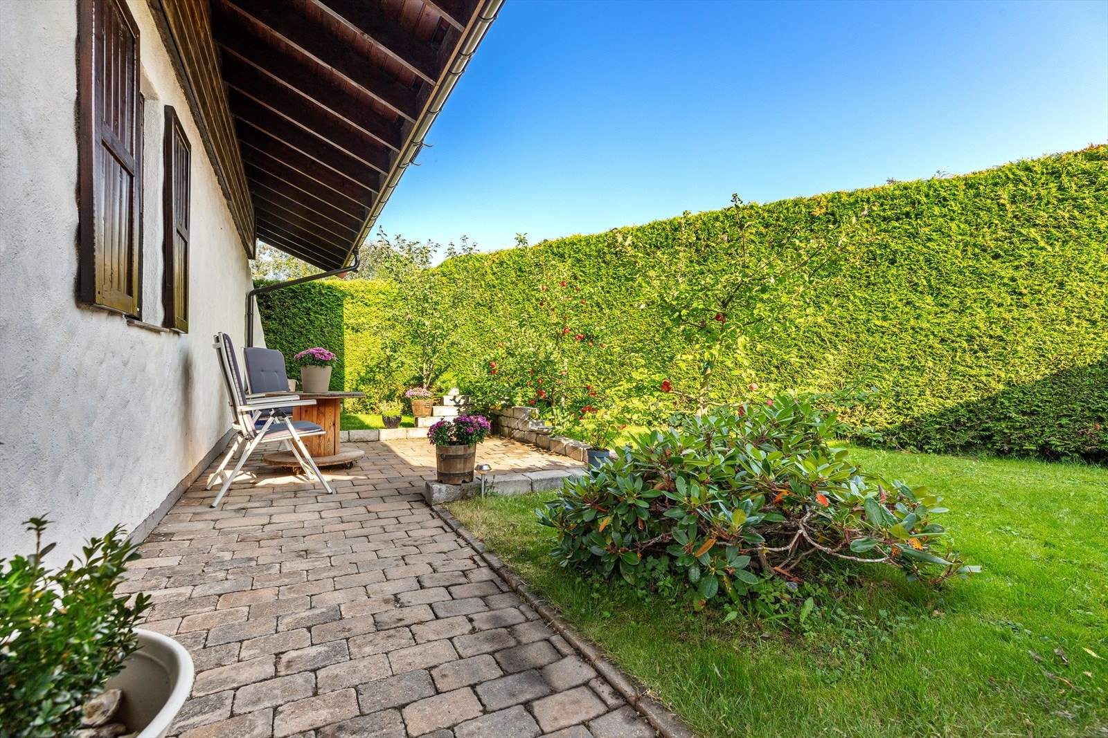 Hagen byr på godt med boltreplass for de minste Galleribilde