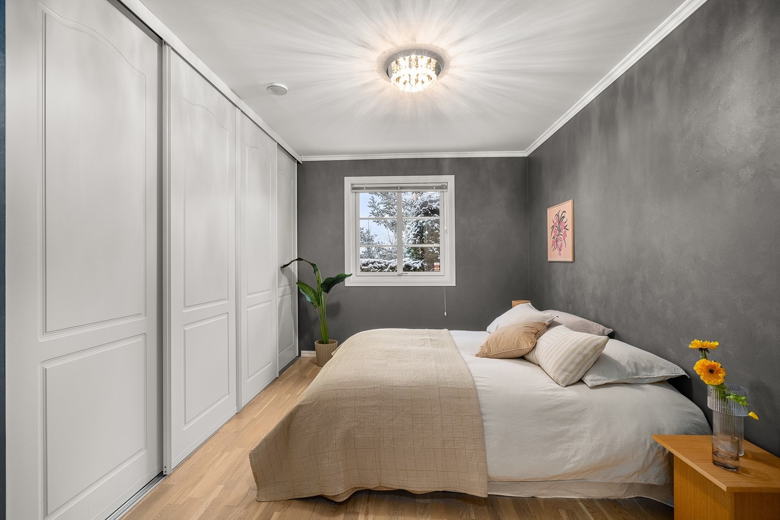 Romslig hovedsoverom Galleribilde